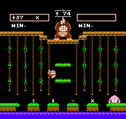 Donkey Kong Jr Math screenshot 3 for NES